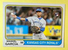 Maikel Garcia #311 Baseball Cards 2023 Topps Heritage Prices