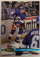 Mark Osborne #21 Hockey Cards 1991 Stadium Club Prices