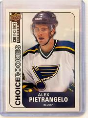 Alex Pietrangelo #234 Hockey Cards 2008 Collector's Choice Prices