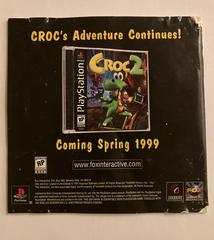 Back Of Manual (SLUS-00530GH) | Croc [Greatest Hits] Playstation