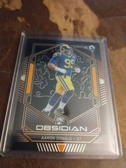 Aaron Donald [Electric Etch Orange] #89 Football Cards 2019 Panini Obsidian Prices