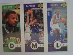 Todd Day,Oliver Miller,Andrew Lang:Mini Panels #M49-M-80,M-4 Basketball Cards 1996 Collector's Choice Mini Panels Prices