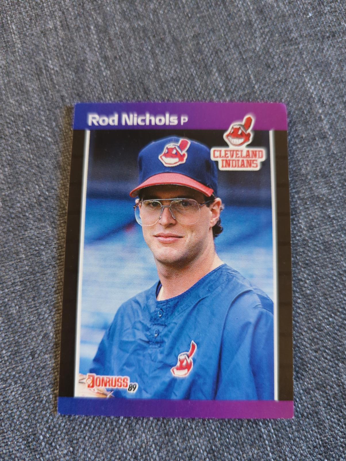 Rod Nichols Ungraded 1989 Donruss