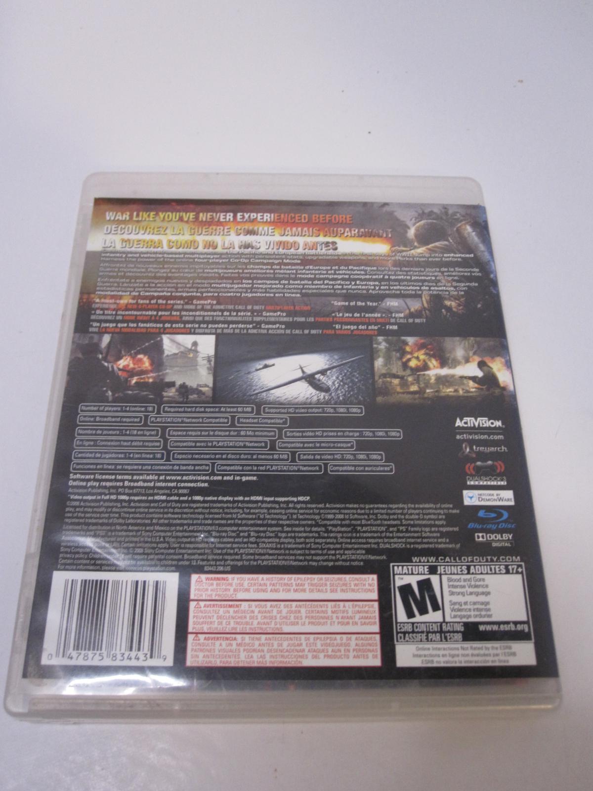 Call of Duty World at War [Greatest Hits] Prices Playstation 3 ...