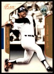 Reggie Jackson [Poland Springs] #44 Baseball Cards 2003 Flair Greats Prices