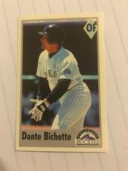 Dante Bichette Baseball Cards 1995 Fleer Panini Stickers Prices