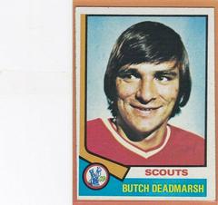 Butch Deadmarsh Hockey Cards 1974 Topps Prices