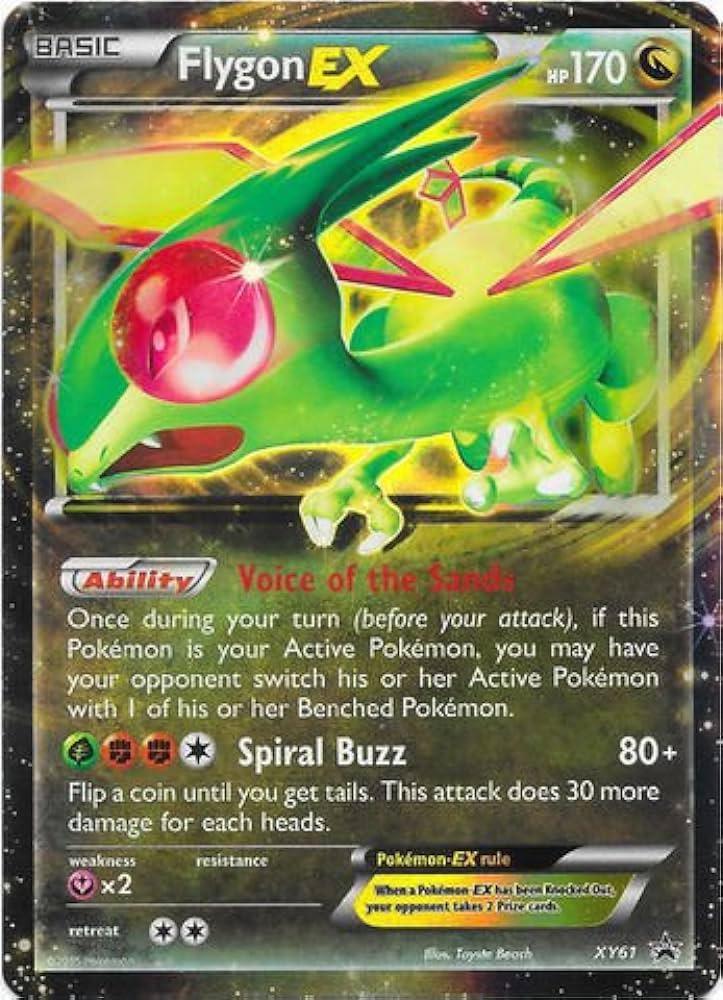 Flygon EX #XY61 Pokemon Promo