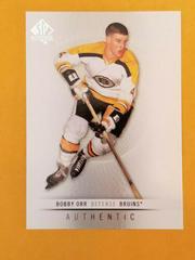 Bobby Orr #51 Hockey Cards 2012 SP Authentic Prices