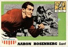 Aaron Rosenberg Football Cards 1955 Topps All American Prices