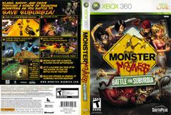 Slip Cover Scan By Canadian Brick Cafe | Monster Madness Battle for Suburbia Xbox 360