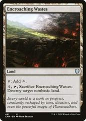 Encroaching Wastes [Foil] Magic Commander Legends Prices