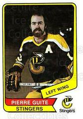 Pierre Guite #123 Hockey Cards 1976 O-Pee-Chee WHA Prices