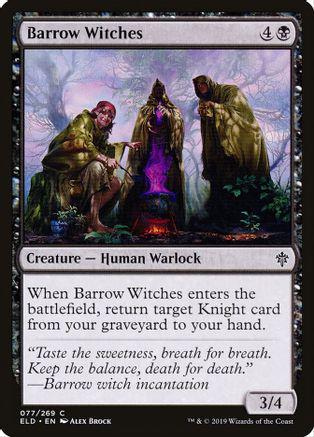 Barrow Witches [Foil] #077 Magic Throne of Eldraine