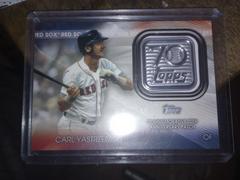 Carl Yastremski Baseball Cards 2021 Topps 70th Anniversary Logo Patch Prices