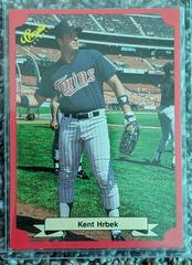 Kent Hrbek [Red] #192 Baseball Cards 1988 Classic Travel Update I Prices