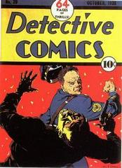 Detective Comics #20 (1938) Comic Books Detective Comics Prices