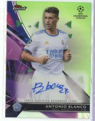 Antonio Blanco [Green] #BA-AB Soccer Cards 2021 Topps Finest UEFA Champions League Autographs Prices