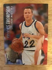 Brooks Thompson #307 Basketball Cards 1994 Ultra Prices