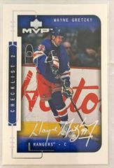 Wayne Gretzky [Silver Script] Hockey Cards 1999 Upper Deck MVP Prices