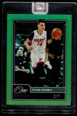 Tyler Herro [Green] Basketball Cards 2020 Panini One and One Prices