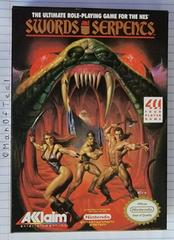 Box Front | Swords and Serpents NES