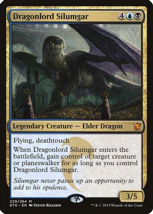 Dragonlord Silumgar #220 Magic Dragons of Tarkir