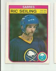 Ric Seiling #35 Hockey Cards 1982 O-Pee-Chee Prices
