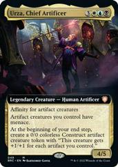 Urza, Chief Artificer [Extended Art] Magic Brother's War Commander Prices
