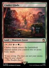 Cinder Glade [Foil] #853 Magic Doctor Who Prices