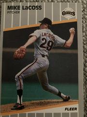 Mike LaCoss #U-129 Baseball Cards 1989 Fleer Update Prices
