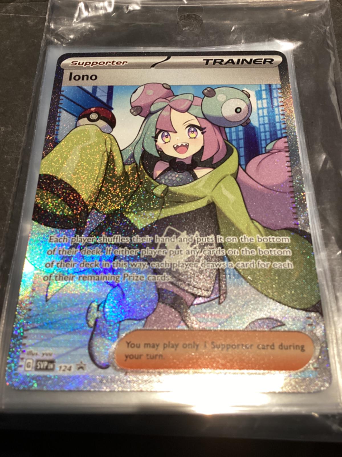 Iono #124 Prices | Pokemon Promo | Pokemon Cards