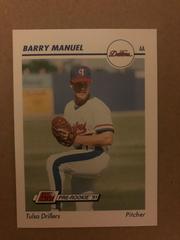 Barry Manuel #586 Baseball Cards 1991 Impel Line Drive Pre Rookie AA Prices