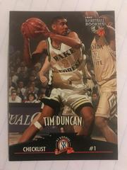 Tim Duncan Basketball Cards 1997 Score Board Rookies Prices