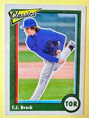 T. J. Brock #3 Baseball Cards 2023 Panini Chronicles Classics Prices