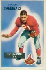 Pat Summerall Football Cards 1955 Bowman Prices