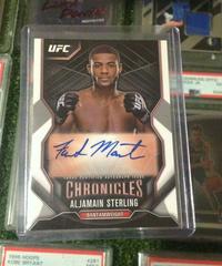 Aljamain Sterling #CA-AST Ufc Cards 2015 Topps UFC Chronicles Autographs Prices