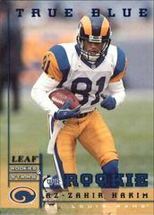 Az Zahir Hakim [True Blue] #209 Football Cards 1998 Leaf Rookies & Stars Prices