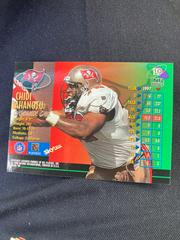 Chidi Ahanotu #19 Football Cards 1998 Metal Universe Prices