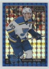 Alexander Steen [Royal Blue Cubes] #21 Hockey Cards 2016 O-Pee-Chee Platinum Prices