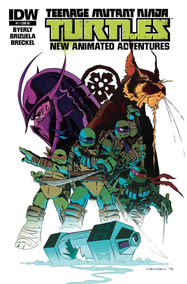 Teenage Mutant Ninja Turtles: New Animated Adventures [Nieli] #1 (2013) Comic Books Teenage Mutant Ninja Turtles: New Animated Adventures