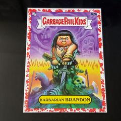 Barbarian Brandon [Red] #62a Garbage Pail Kids Book Worms Prices
