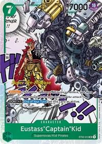 Eustass Captain Kid [Super Pre-release] ST02-013 One Piece Starter Deck 2: Worst Generation