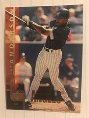 Garret Anderson #25 Baseball Cards 1998 Upper Deck Prices