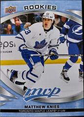Matthew Knies #244 Hockey Cards 2023 Upper Deck MVP Prices