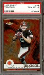 Tim Couch #84 Football Cards 2001 Topps Finest Prices