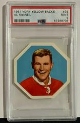 Al MacNeil #36 Hockey Cards 1961 York Yellow Backs Prices