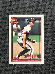 Donnie Hill #36 Baseball Cards 1991 Topps Micro Prices