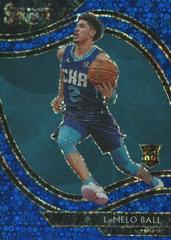 LaMelo Ball [Blue Disco Prizm] Basketball Cards 2020 Panini Select Prices