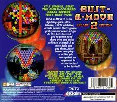 Back Cover | Bust-A-Move 2 Playstation